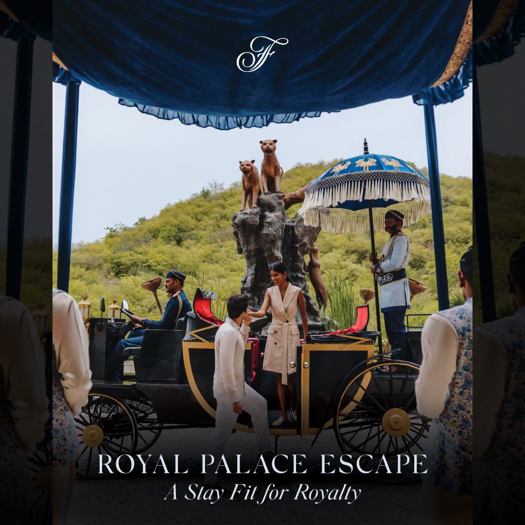 Fairmont Udaipur Palace Facebook ad: The Royal Palace Escape