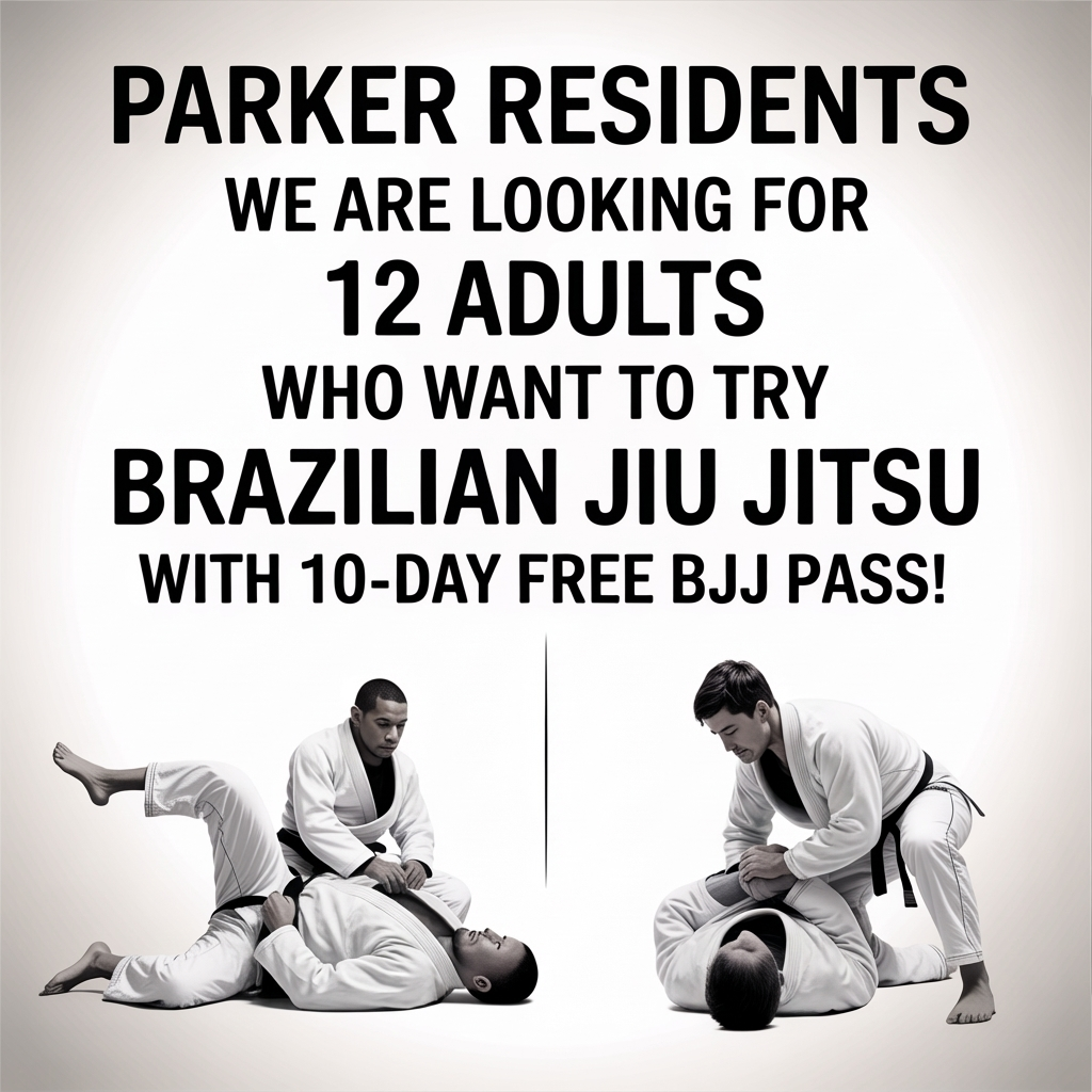Bulls Brazilian Jiu Jitsu Facebook ad: 10-DAY FREE TRIAL for ADULTS