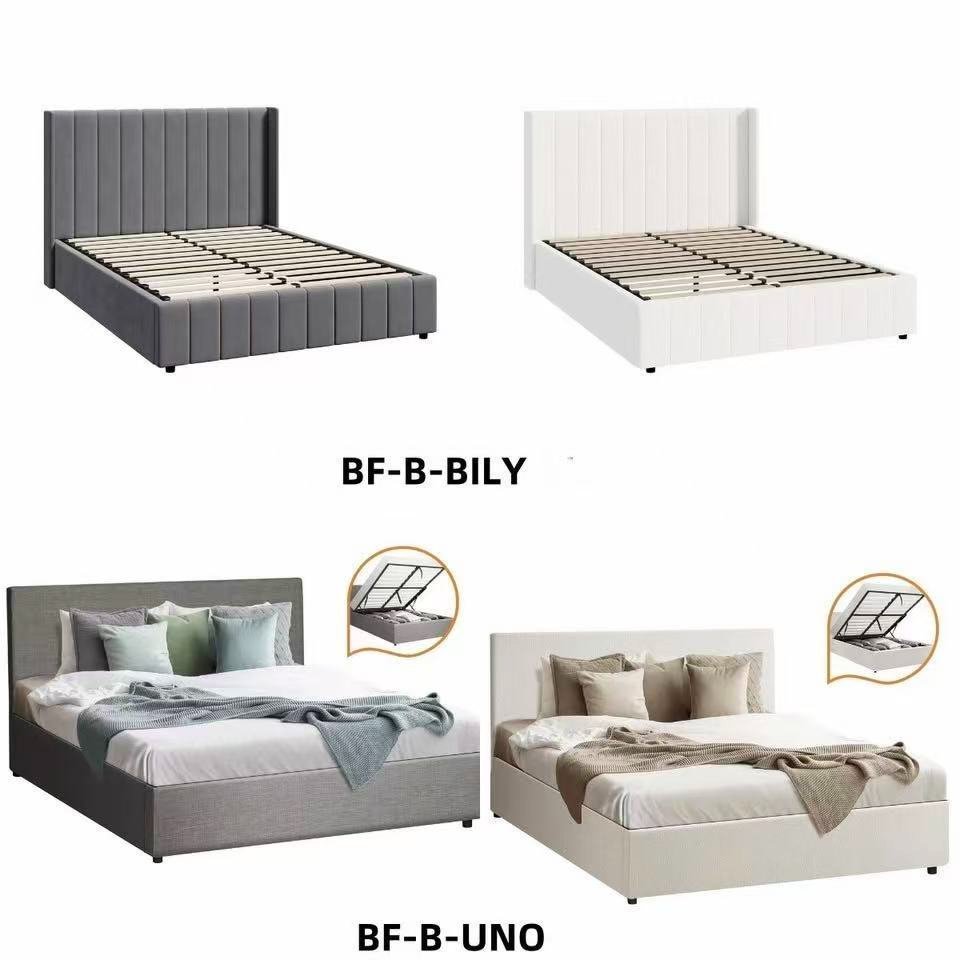 Grace Li Facebook ad: BRAND NEW Bed Frame Furniture Warehouse CLEARANCE SALE…