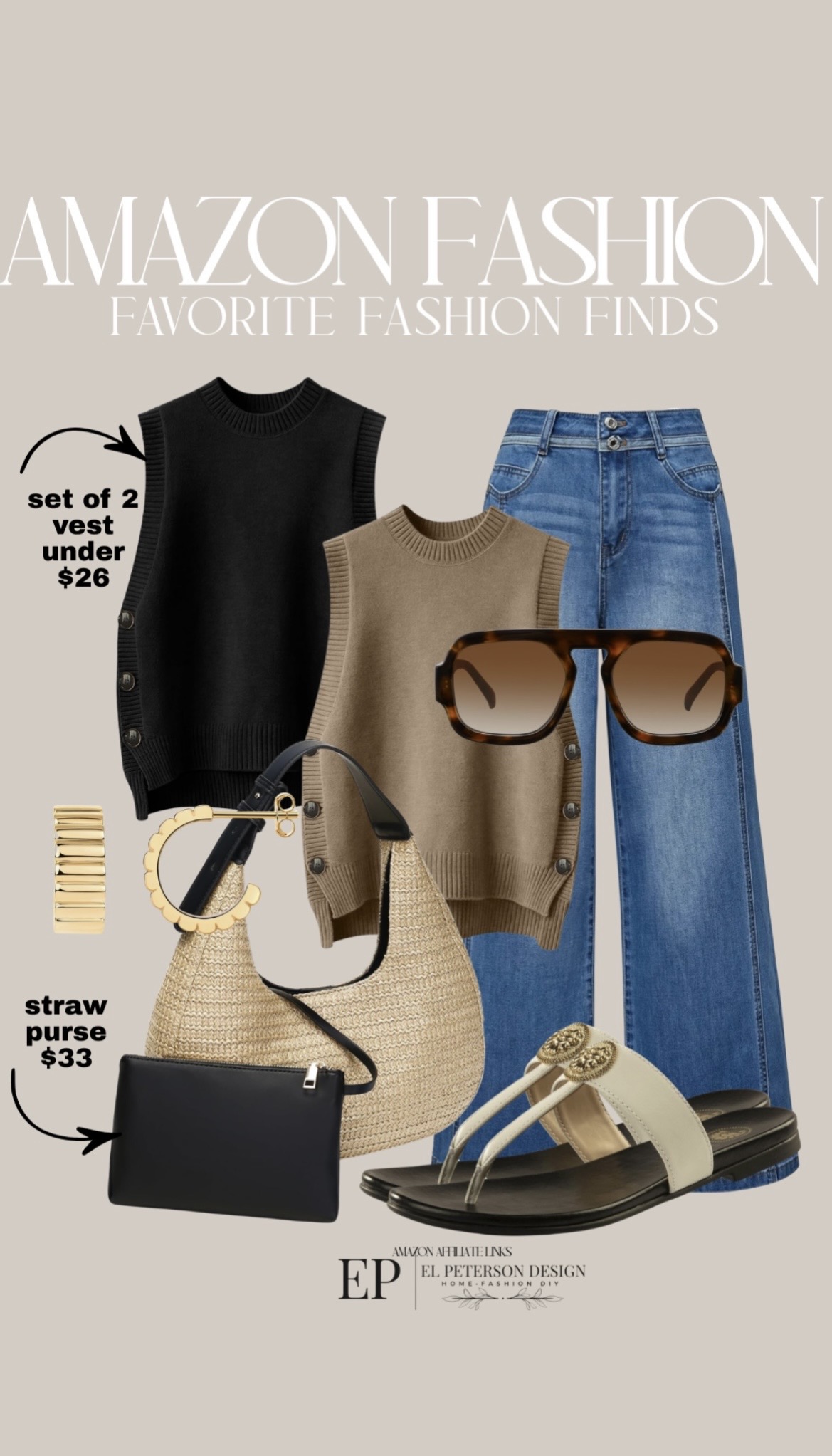 Elpetersondesign Facebook ad: Shop now and Save as on these Affordable Fashion Finds!