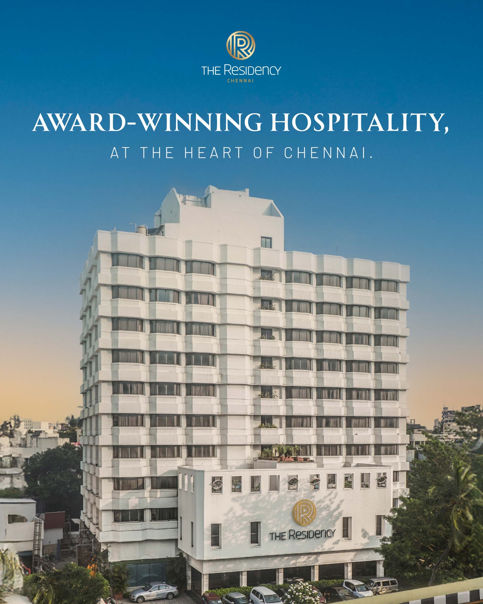 The Residency, Chennai Facebook ad: We’re elated to share that The Residency Chennai…