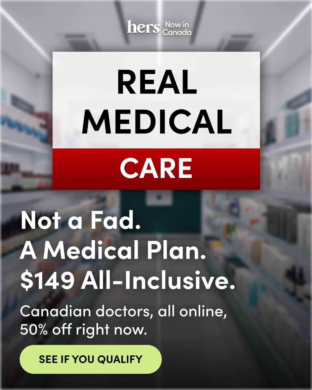 Hers Facebook ad