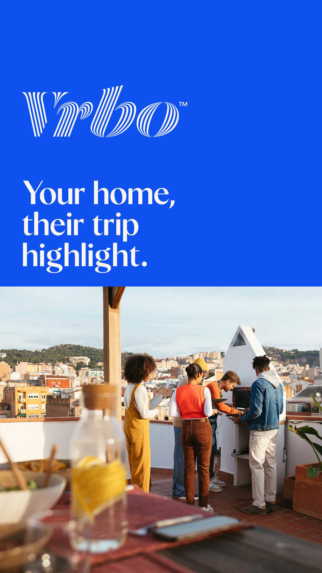 Vrbo Facebook ad: Get paid to make memories