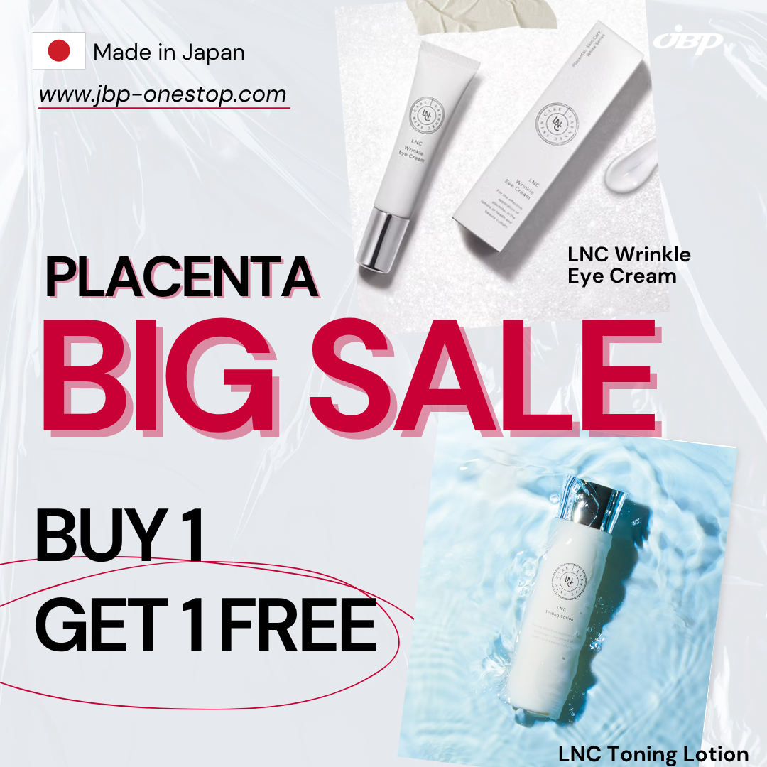Japan Bio Products Co., Ltd. Facebook ad: Powered by High Purity Placental Extract