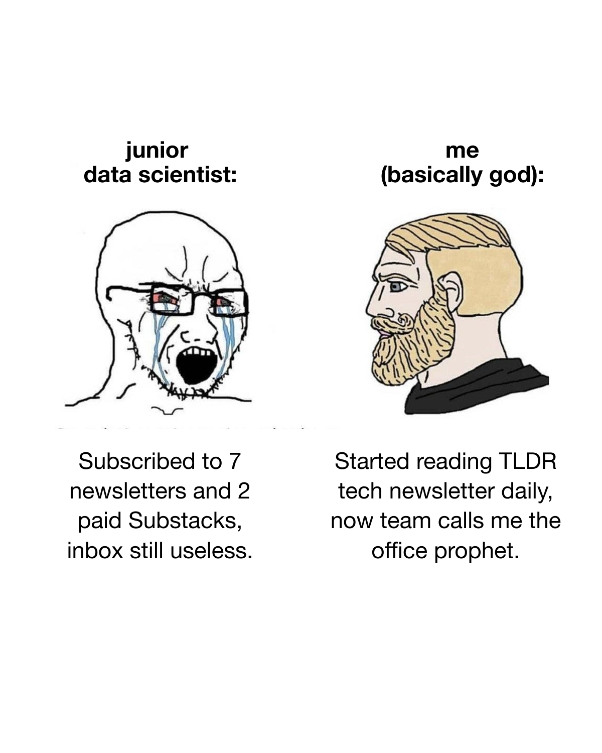 TLDR Newsletter Facebook ad