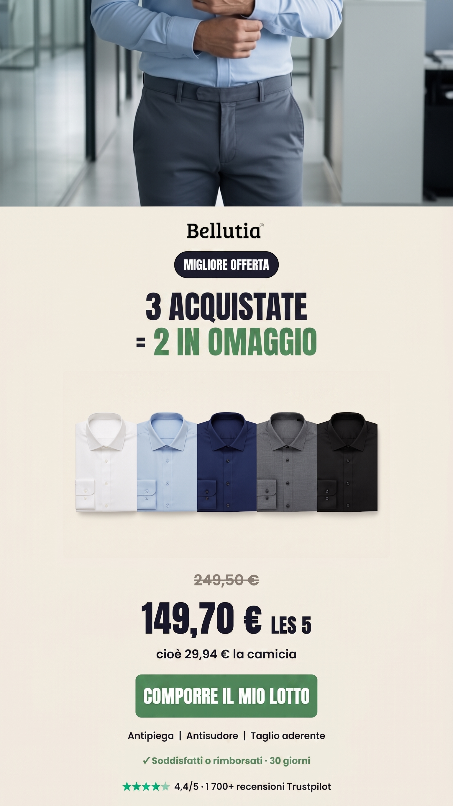 Bellutia Italia Facebook ad