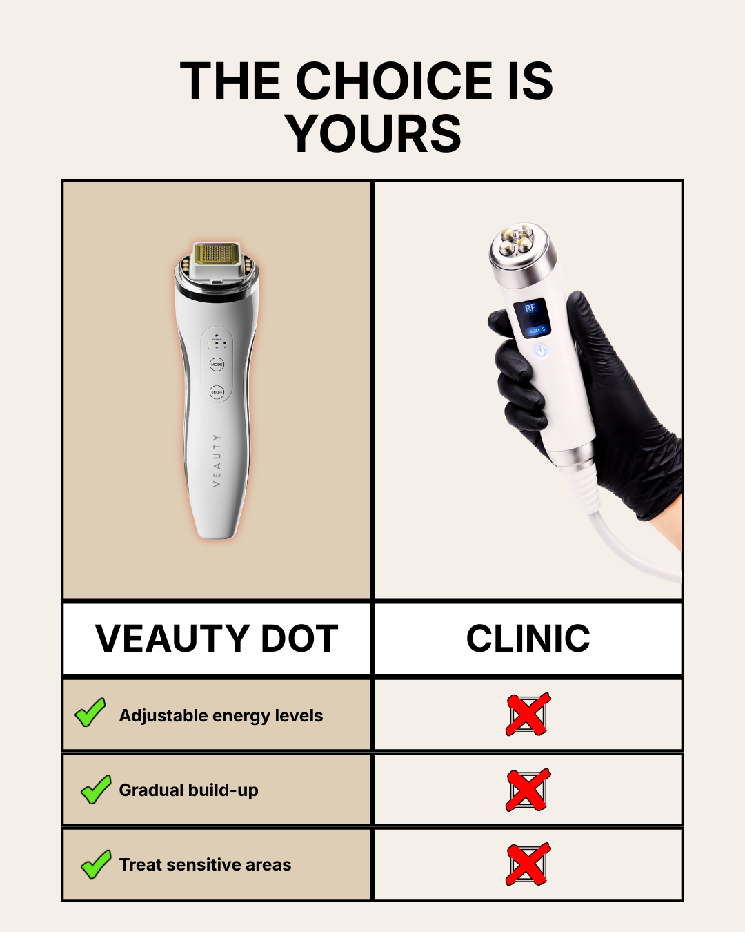 Veauty Facebook ad
