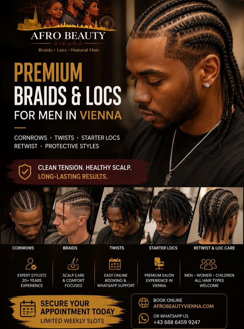 Afro Beauty Vienna Facebook ad