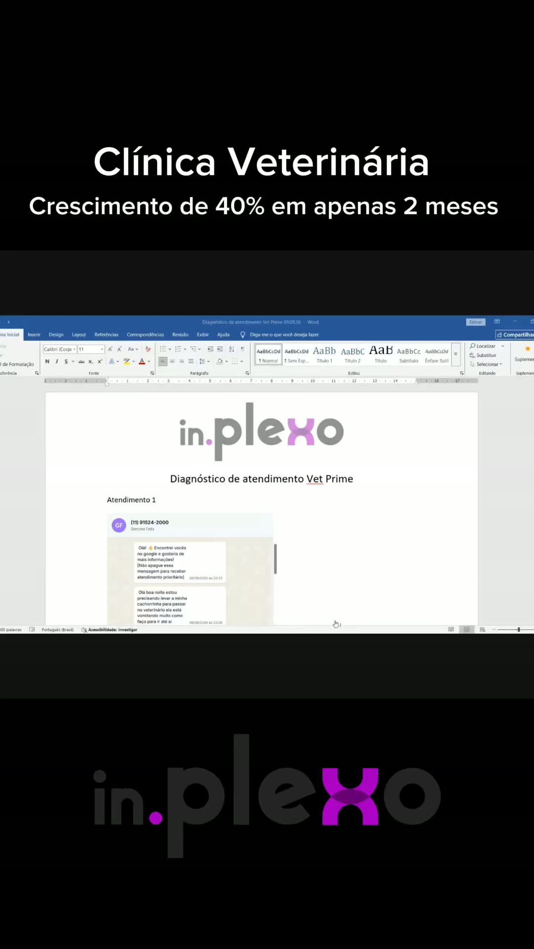 In.Plexo Marketing Veterinário Facebook ad: Marketing para Clínicas Veterinárias