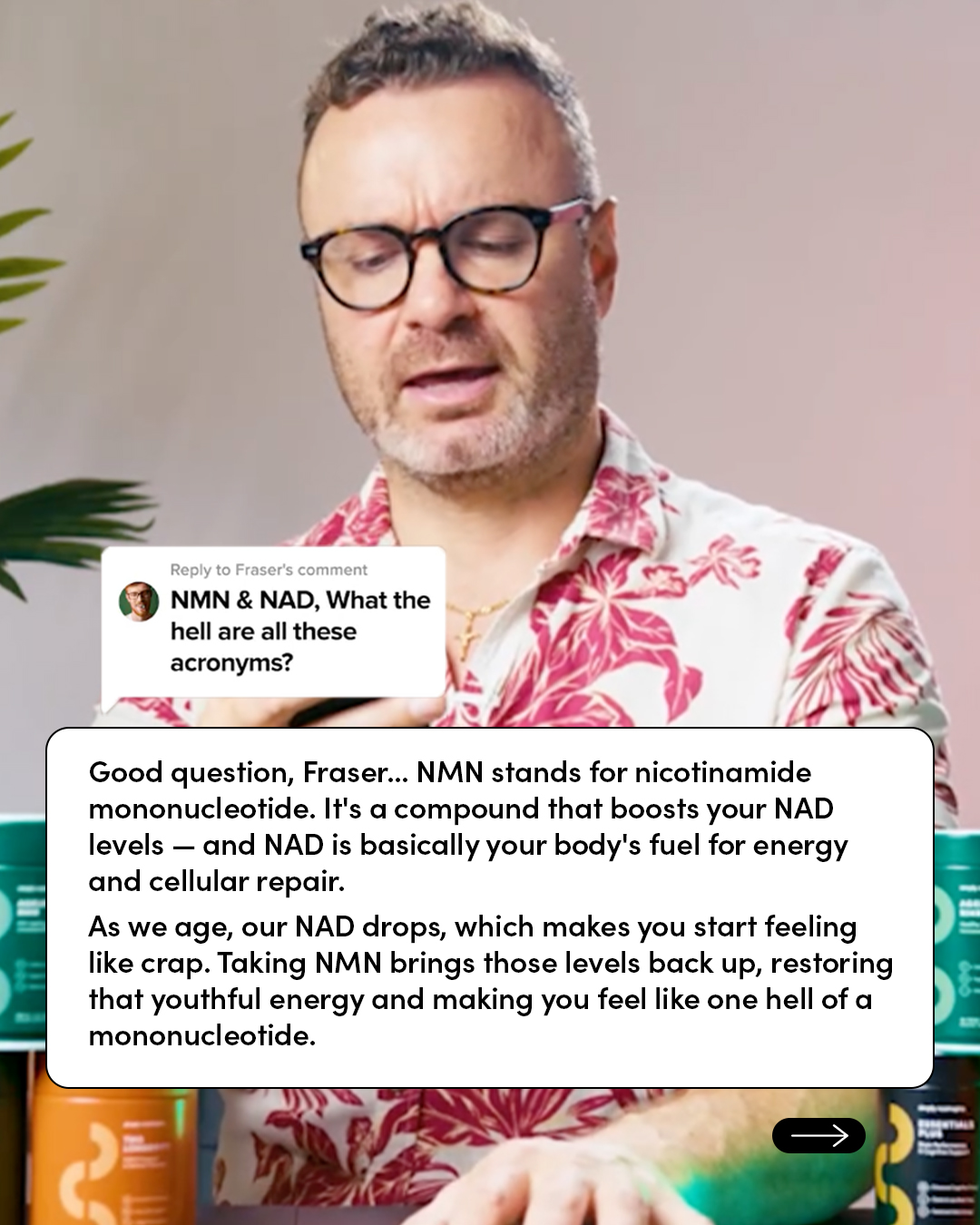 Simply Nootropics Facebook ad