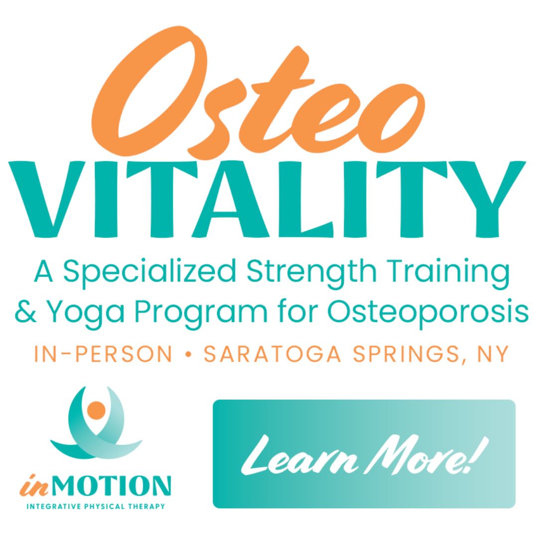 In Motion Integrative Physical Therapy Facebook ad: About In Motion’s OsteoVitality Program, In Motion…
