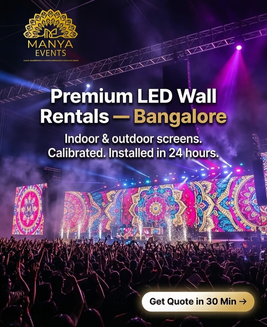 Manya events Facebook ad from Aug 11, 2026