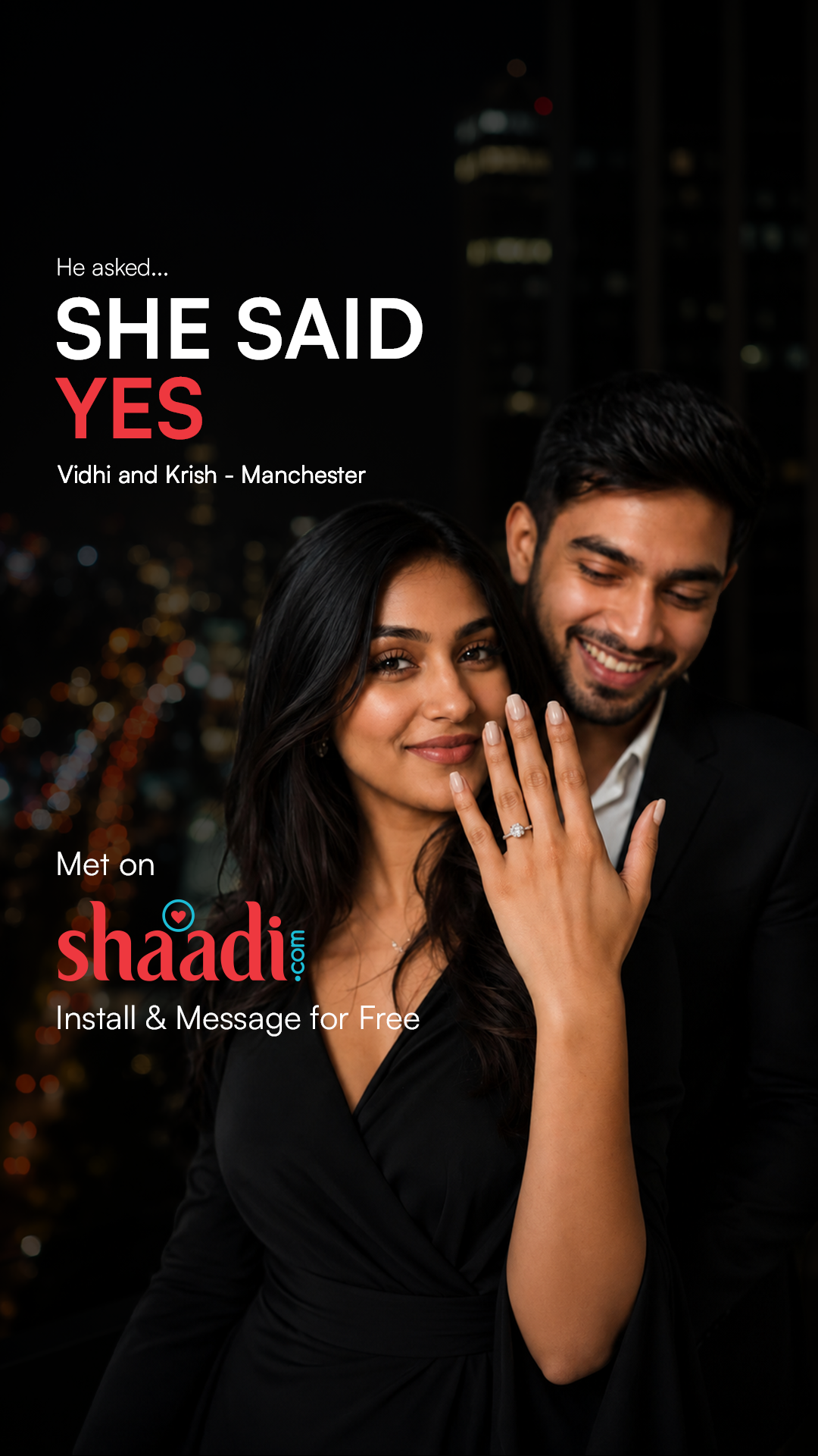 Shaadi.com Facebook ad