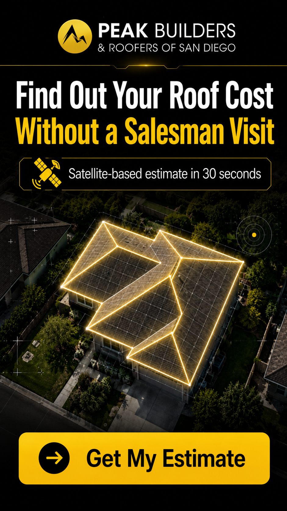 Peak Builders & Roofers of San Diego Facebook ad