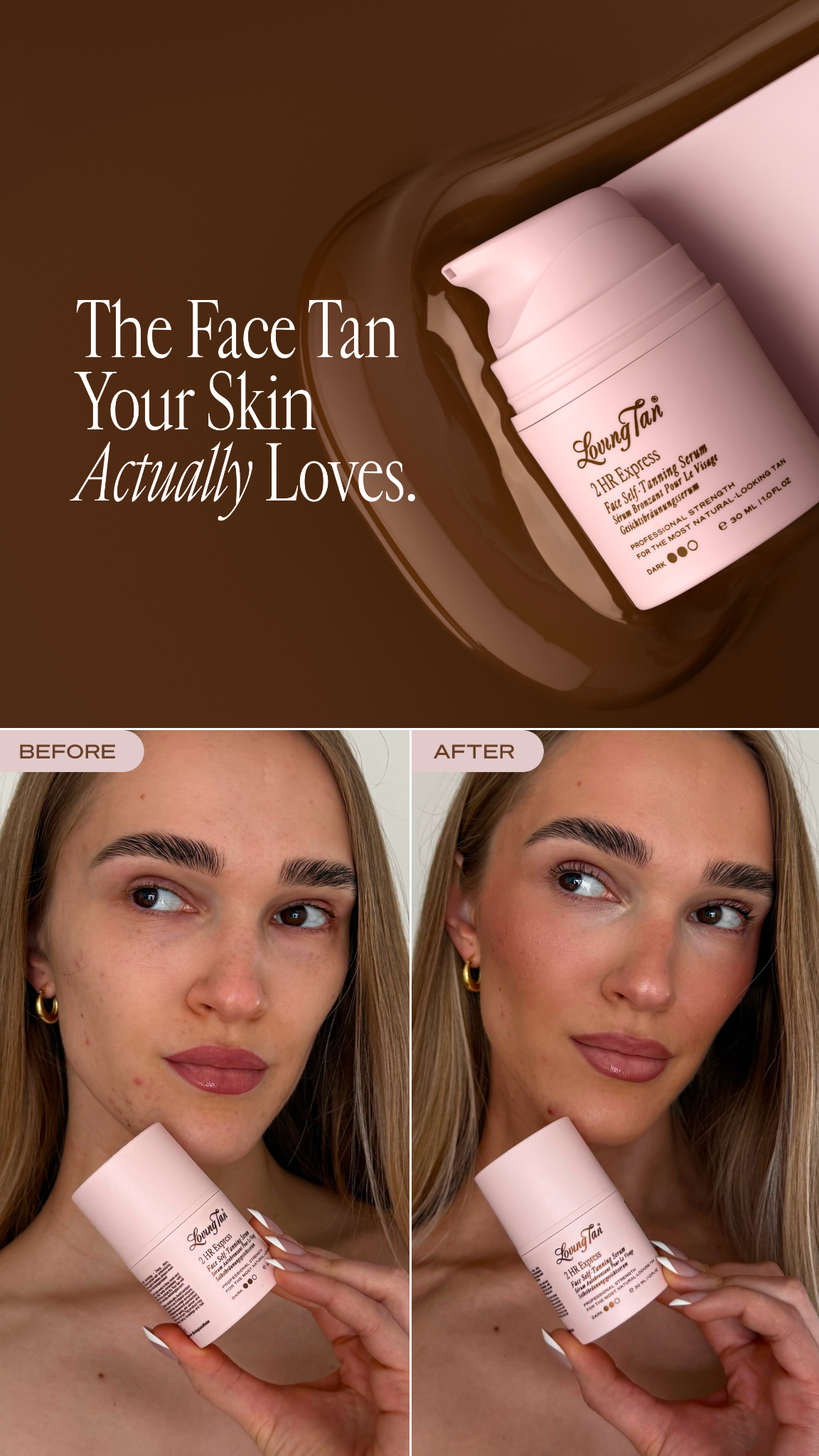 Loving Tan Facebook ad