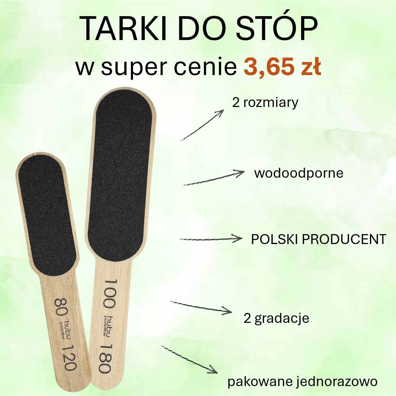 Hubu-nails Facebook ad: Nie czekaj na lato, żeby zadbać o stopy!