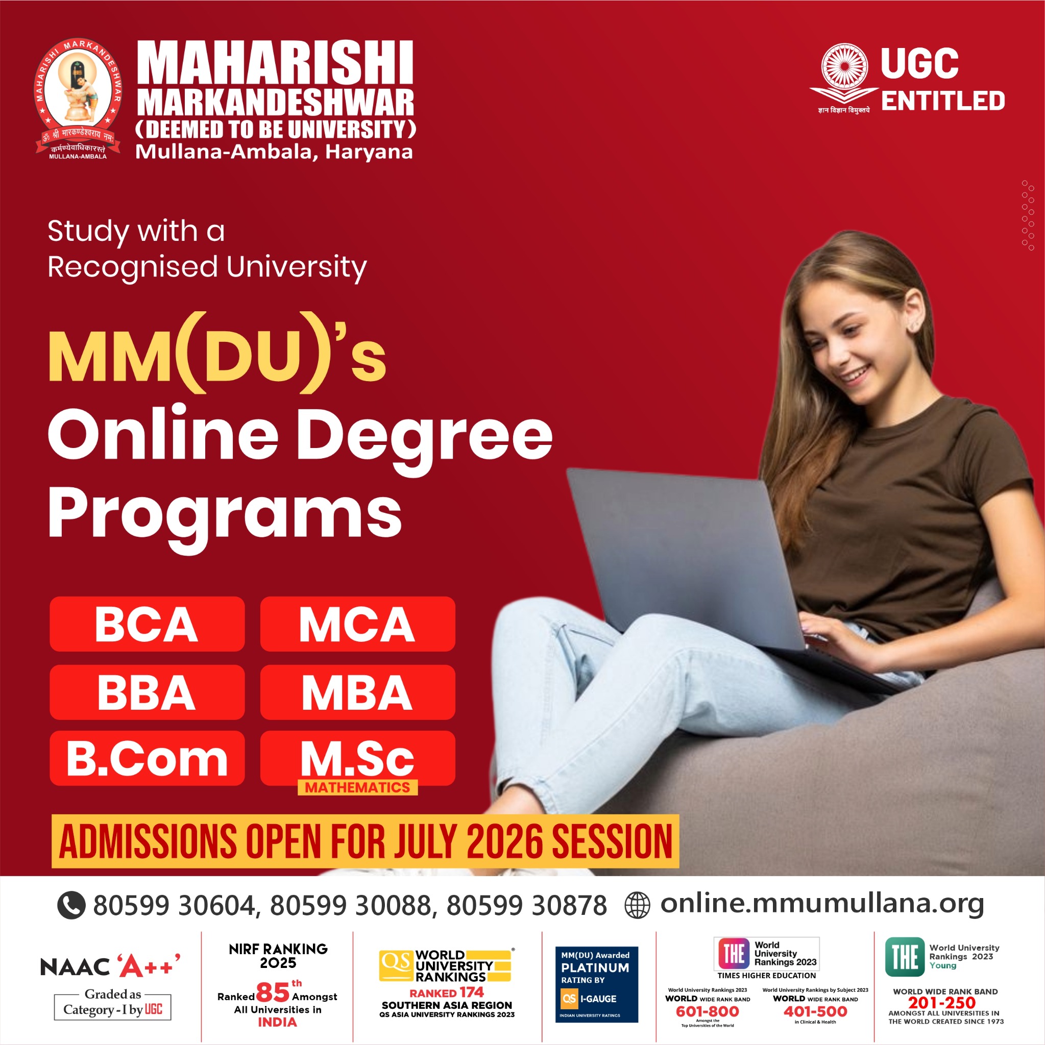 MM - Deemed to be University Facebook ad