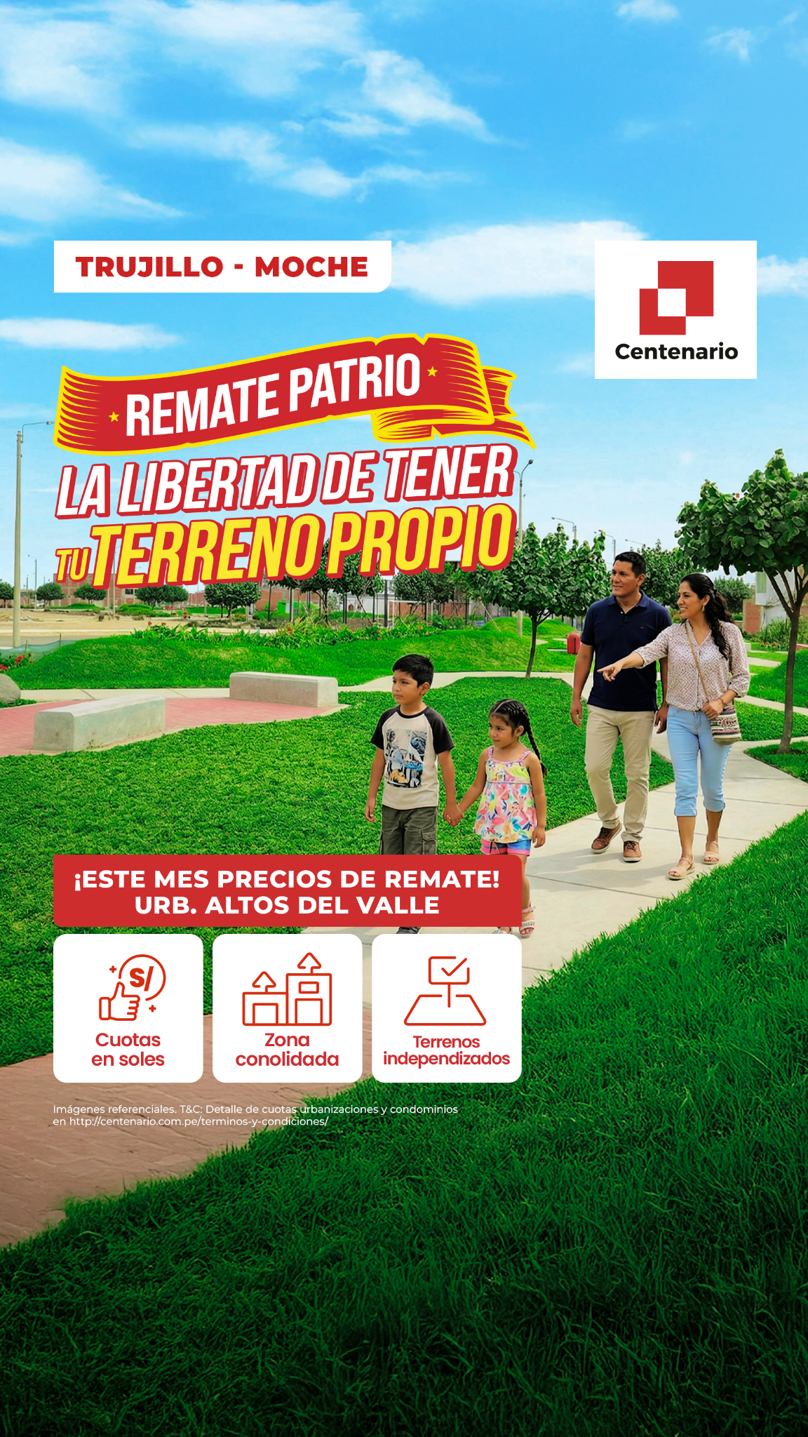 Centenario Urbanizaciones Facebook ad