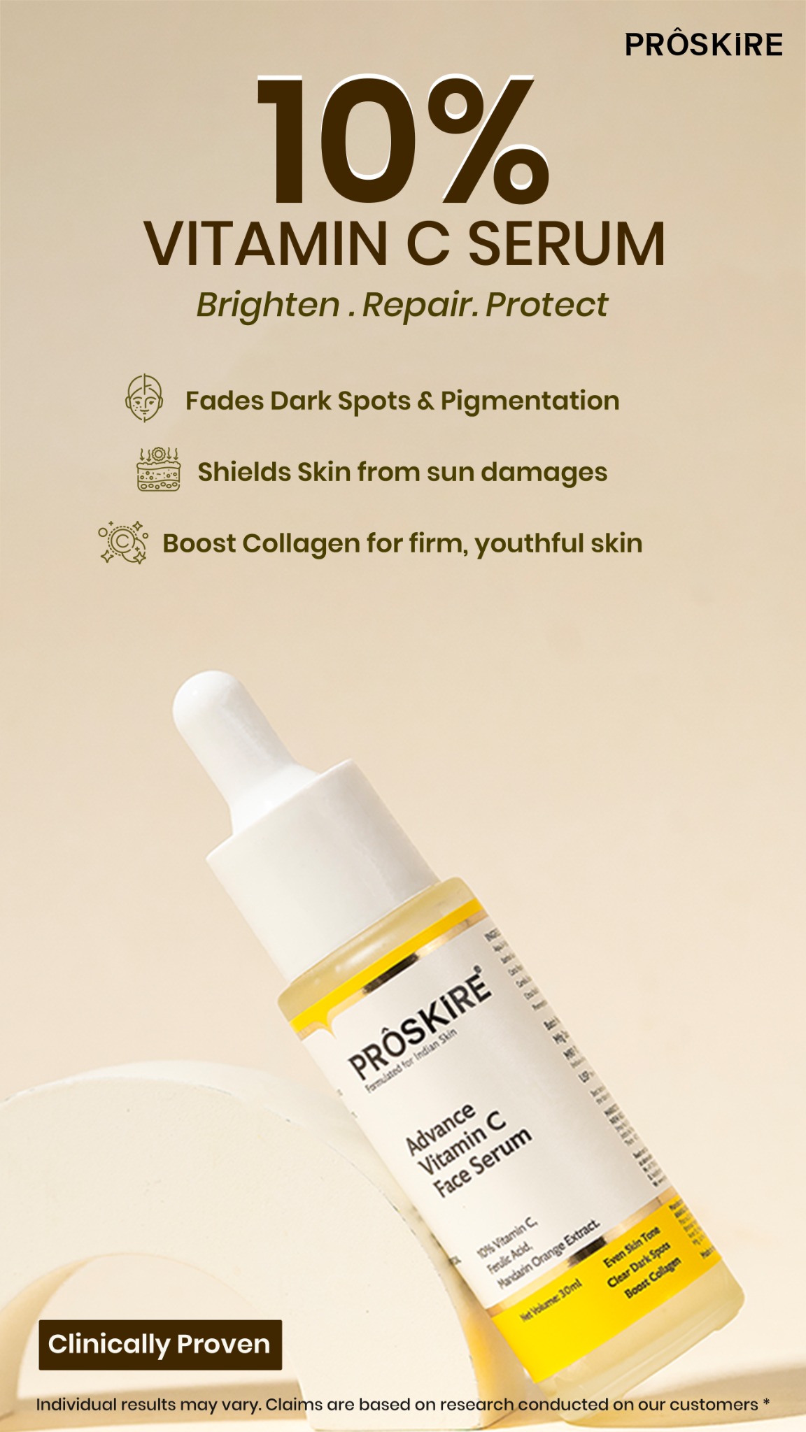 Proskire Facebook ad from Dec 10, 2025