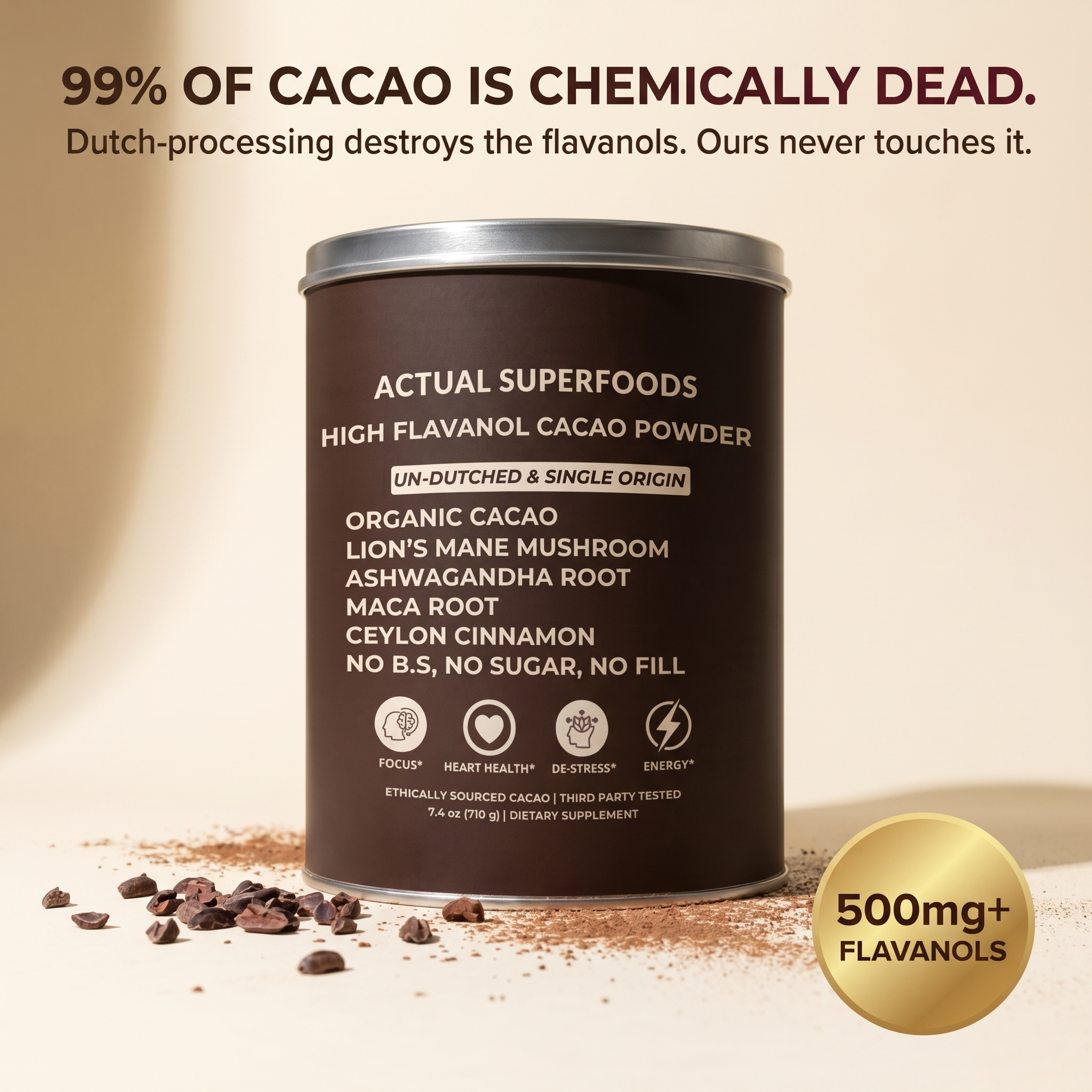 Actual Superfood Facebook ad