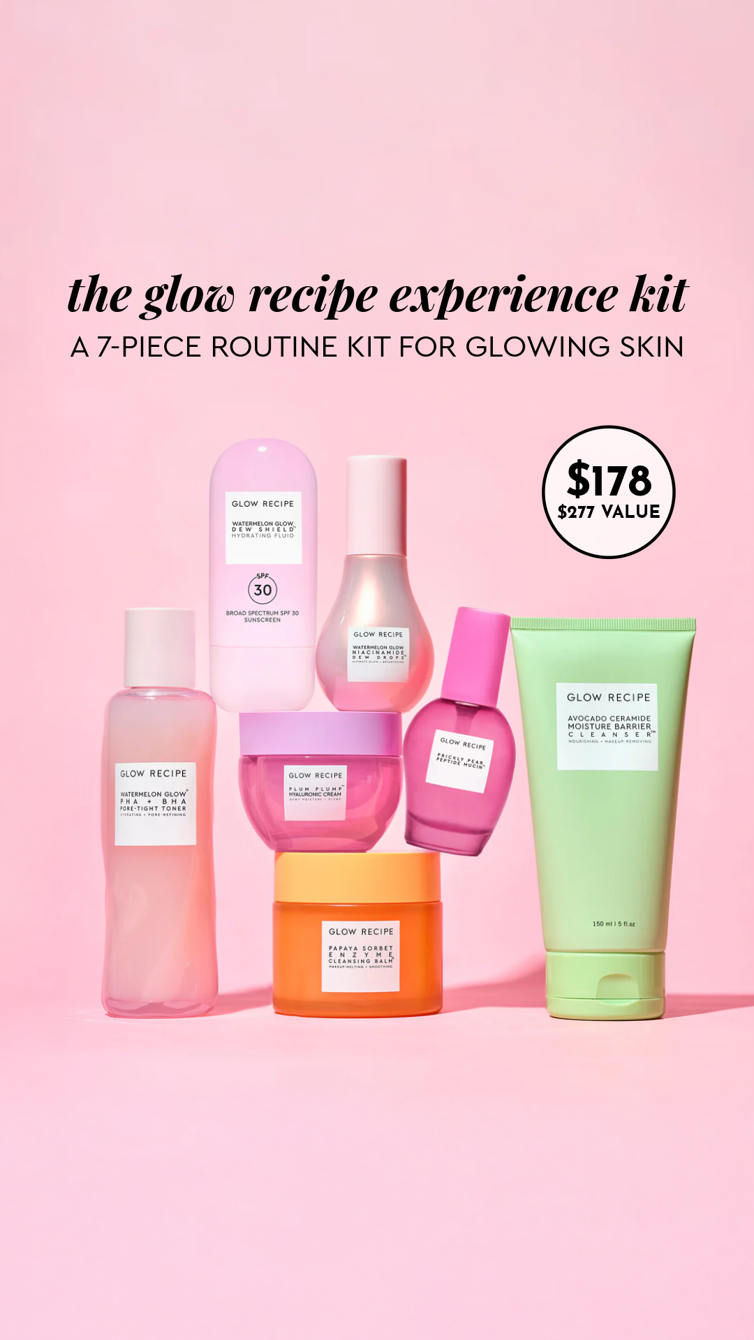 Glow Recipe Facebook ad
