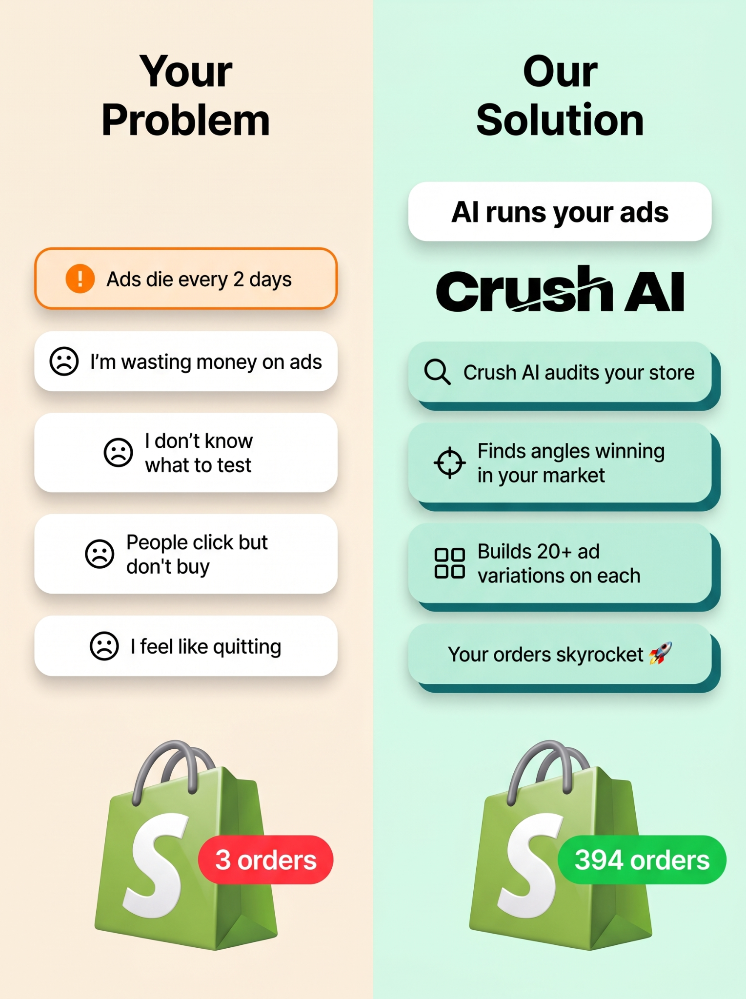 trycrush.ai Facebook ad