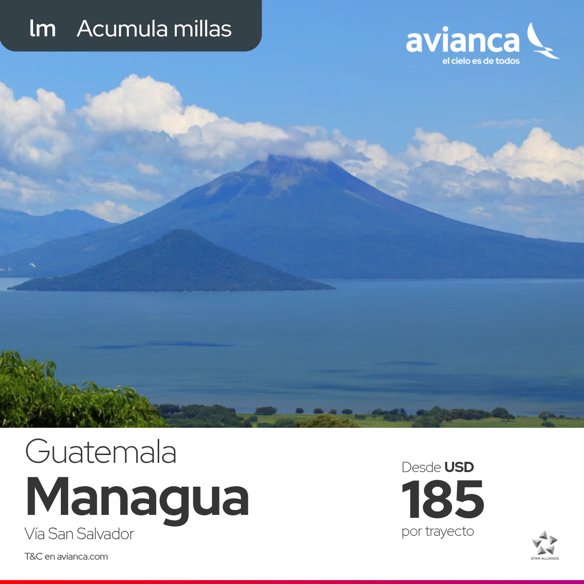 Avianca Facebook ad: Tu próximo viaje se acerca
