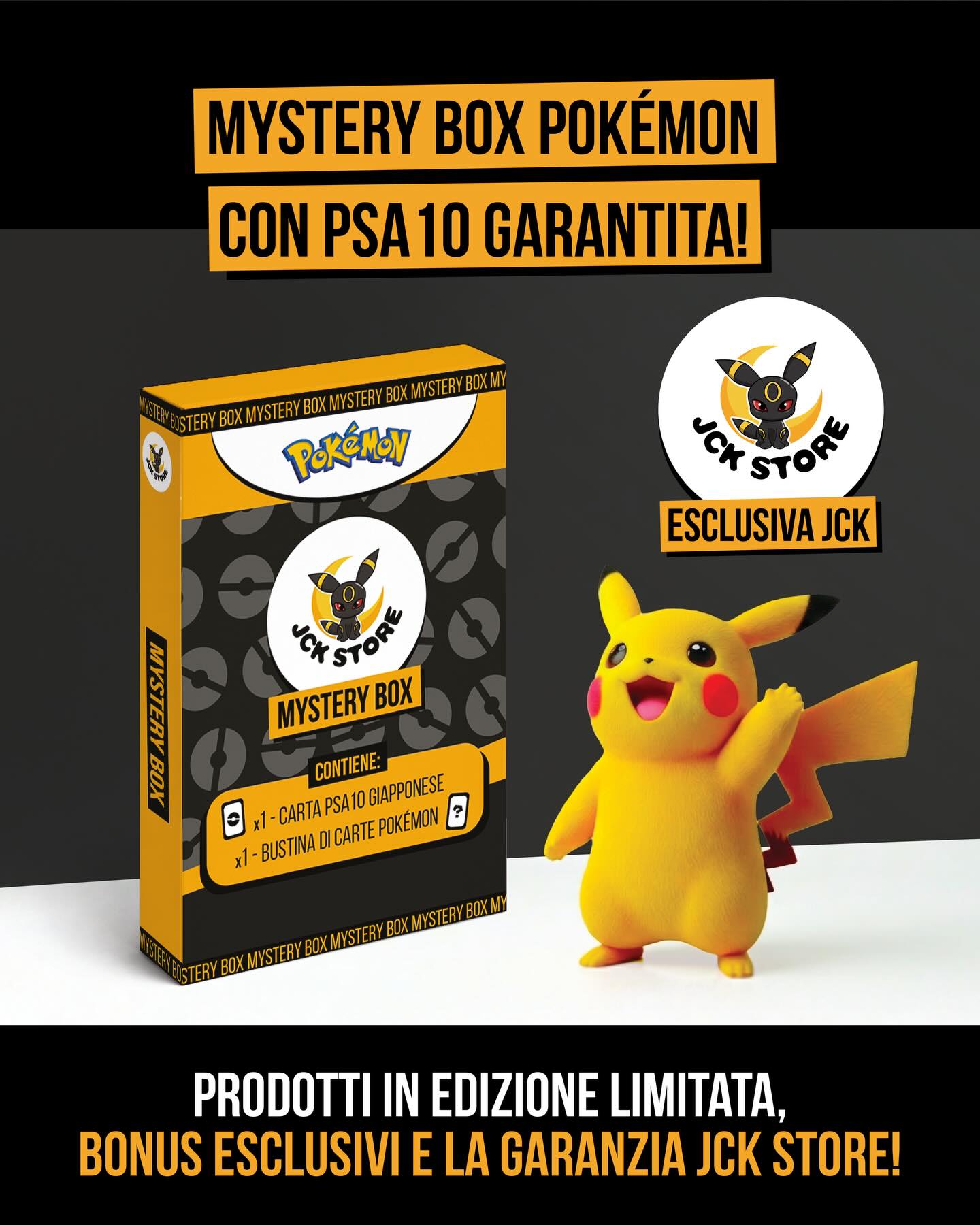 JCK store Facebook ad: Finalmente l’attesa è finita