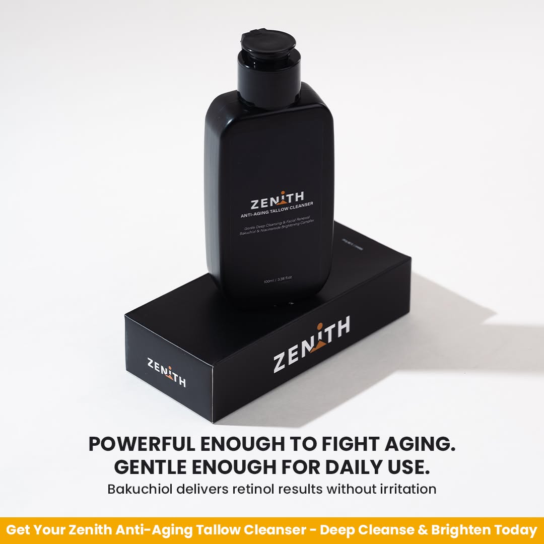 Zenith PH - Anti-Aging Tallow Cleanser Facebook ad: The Miracle Cleanser For Men