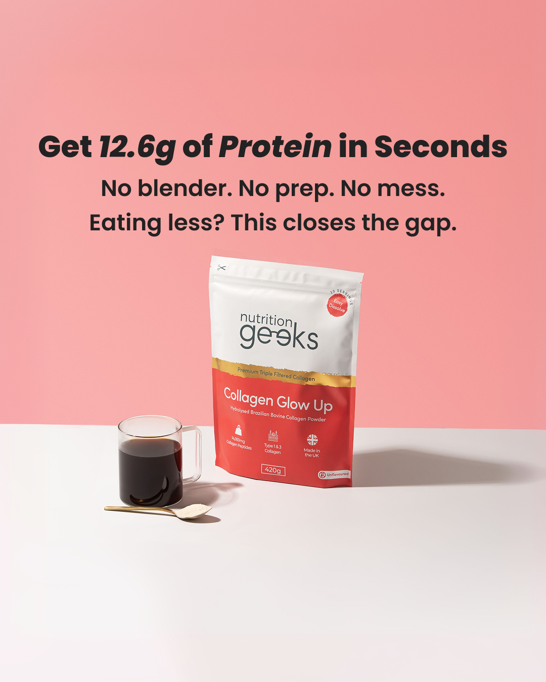 Nutrition Geeks Facebook ad