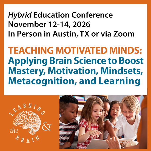 Learning & the Brain Facebook ad: Earn professional development credit
