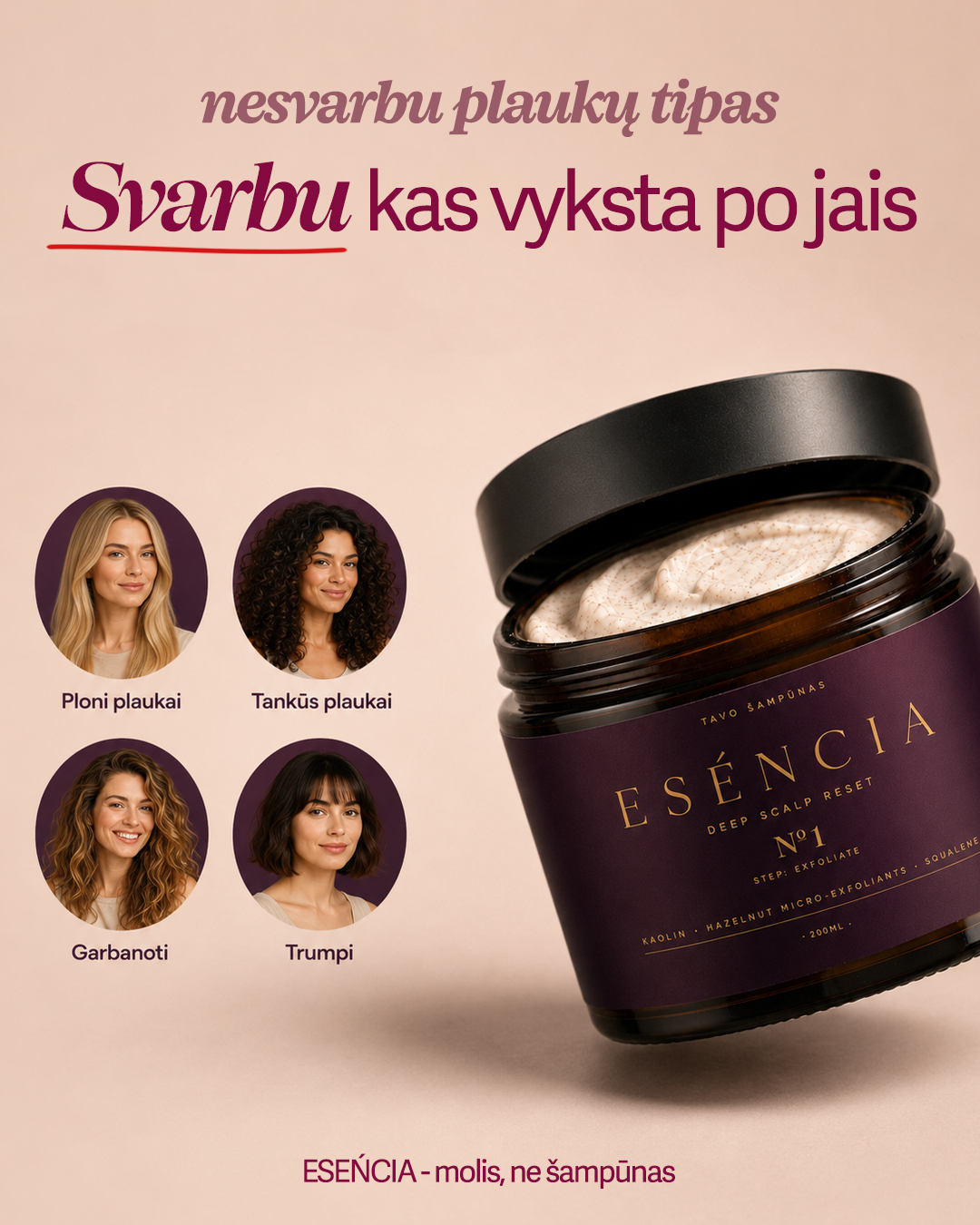Tavo Šampūnas Facebook ad