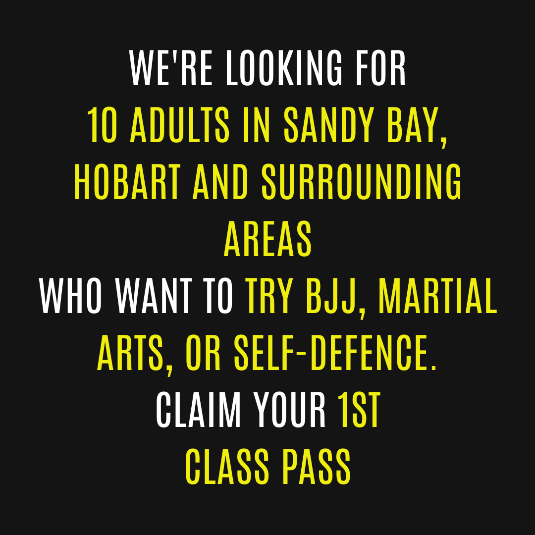 Fusion Jiu Jitsu Academy - Hobart Facebook ad: Claim Your 1ST CLASS PASS