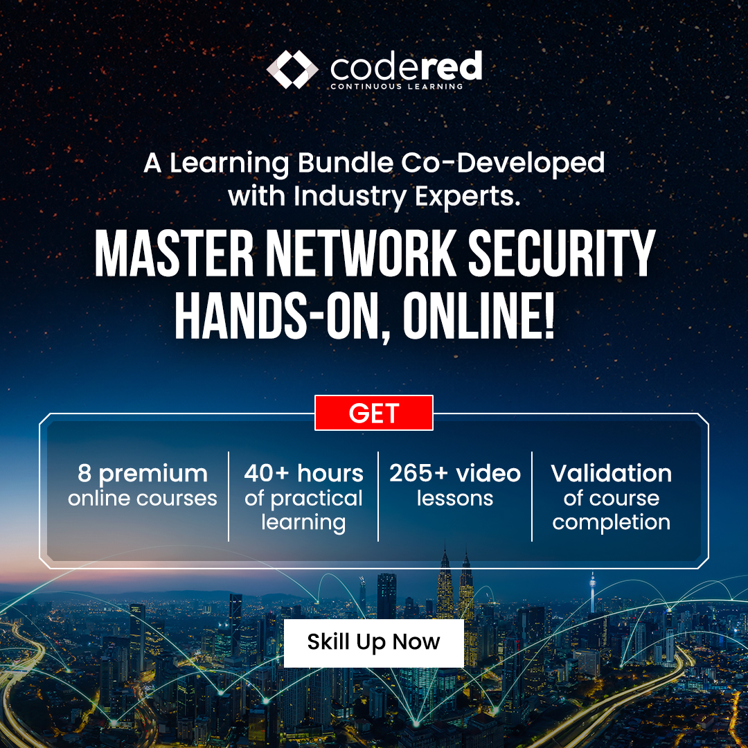 CodeRed Facebook ad