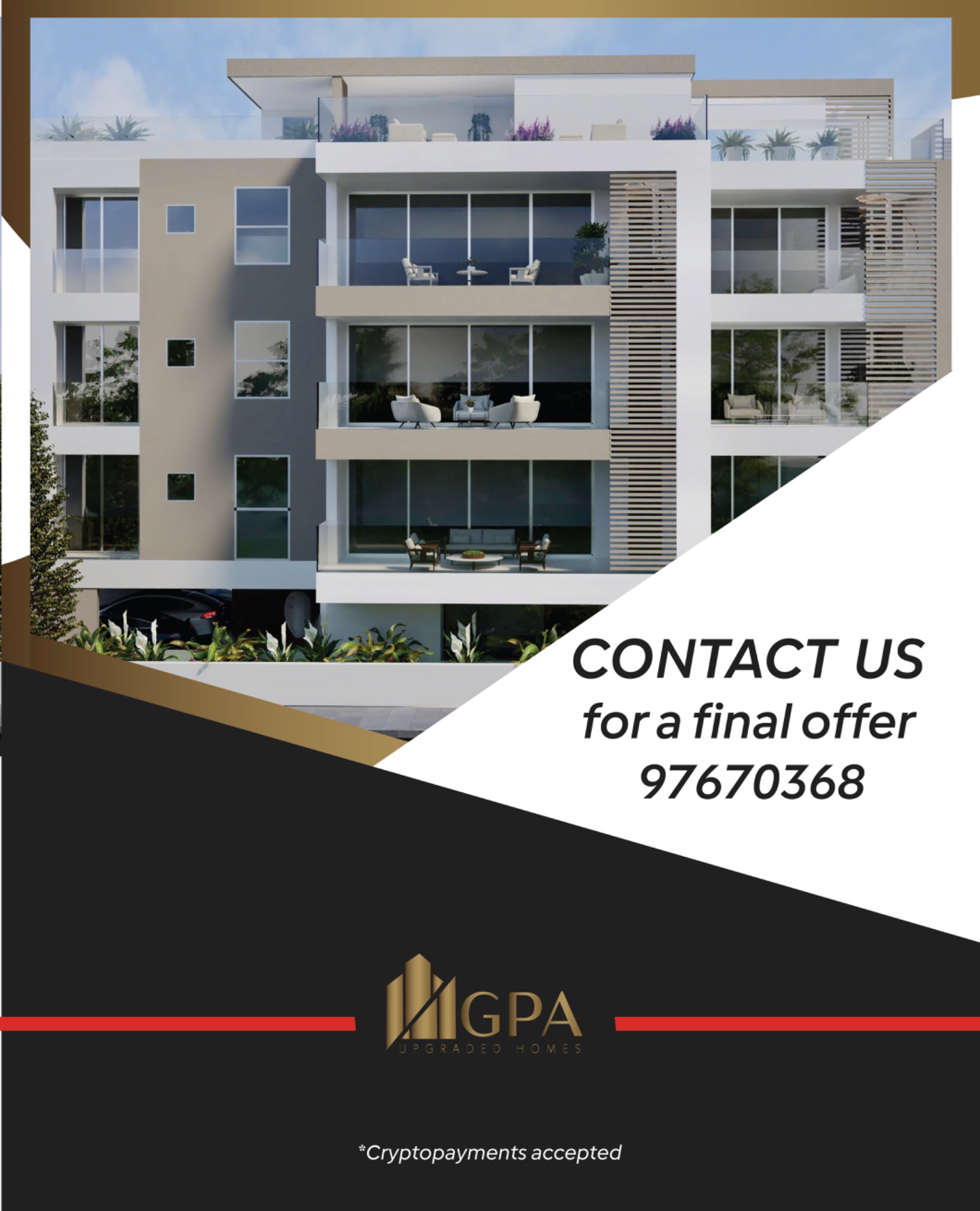 GPA Upgraded Homes LTD Facebook ad: Step into modern elegance with Apartment IN EKALI…