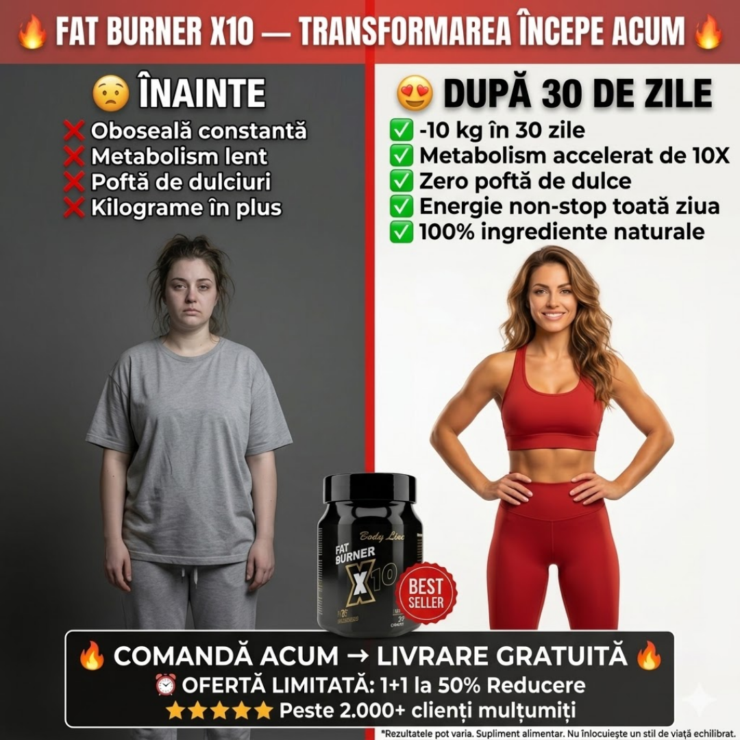 Body Line Nutrition RO Facebook ad
