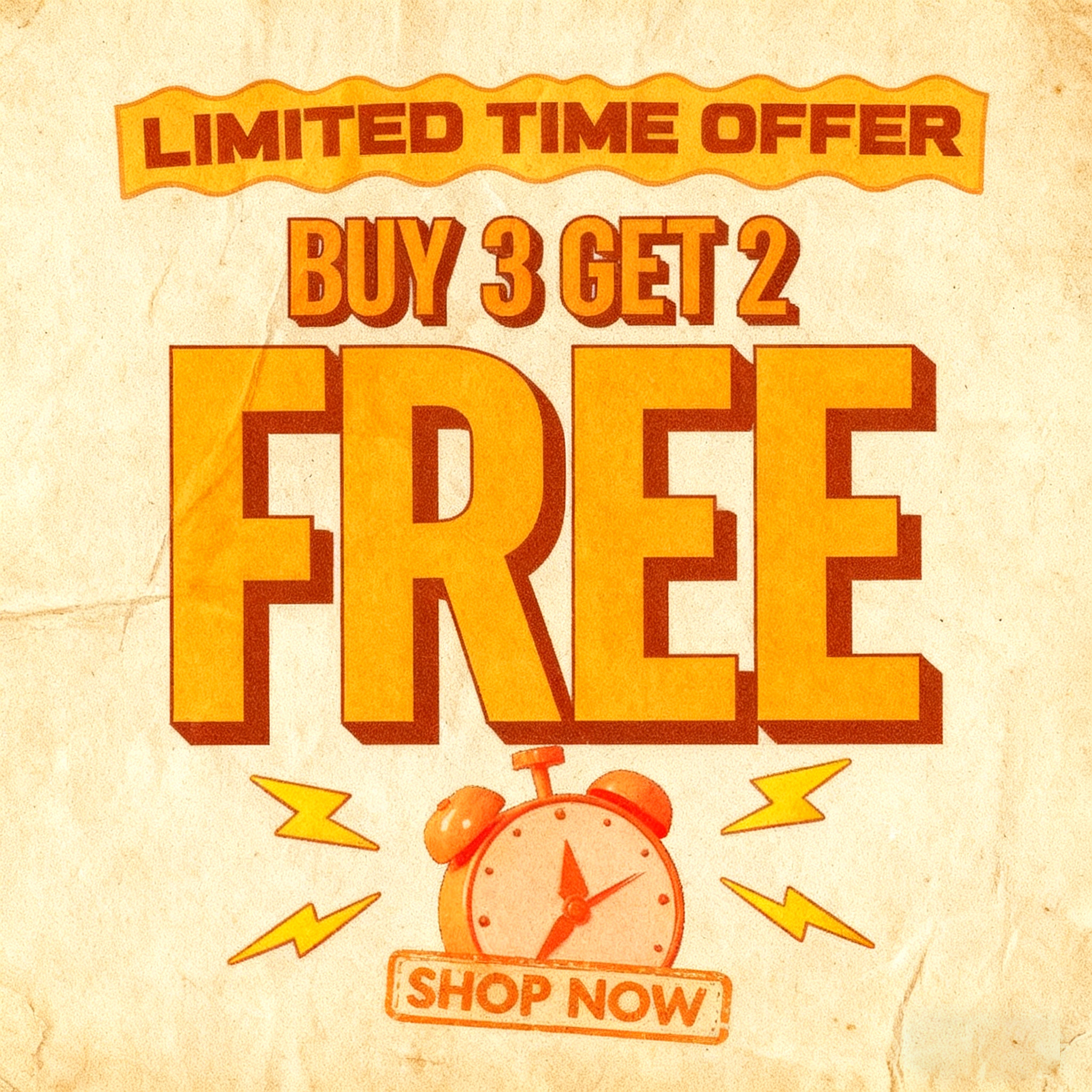 QVR_hair Facebook ad: BUY 3 Get 2 FREE