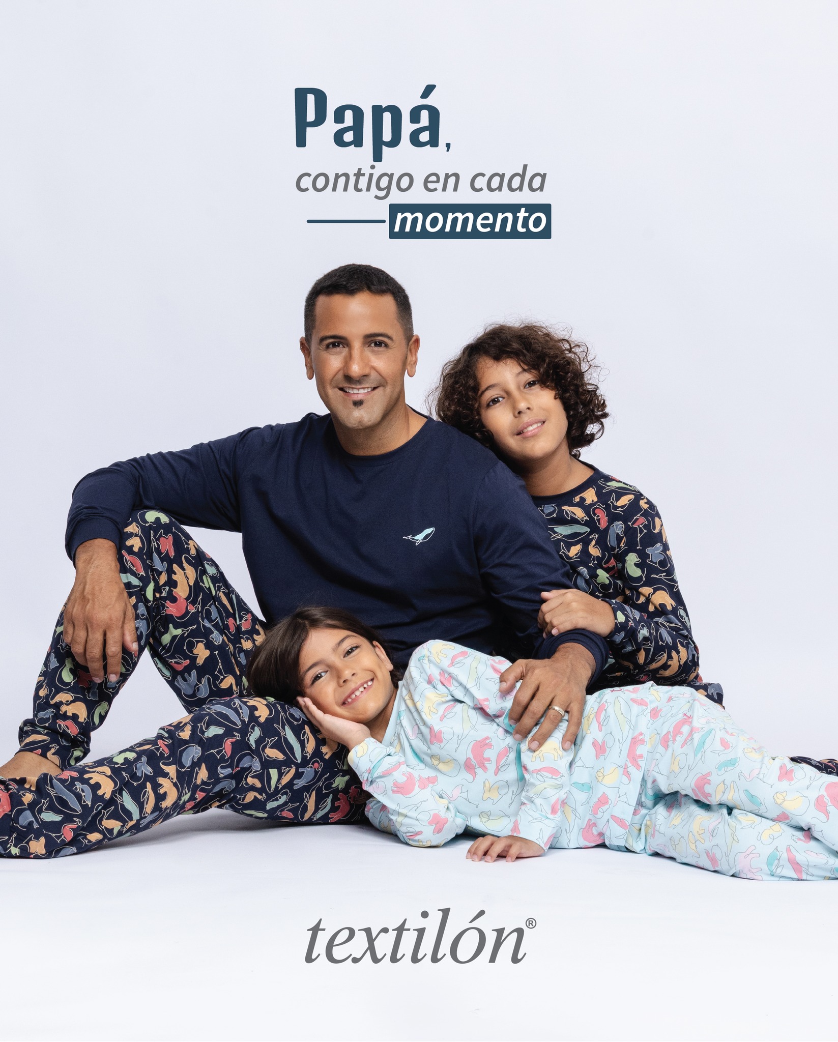 Textilón Facebook ad: ¡El descanso que papá merece!