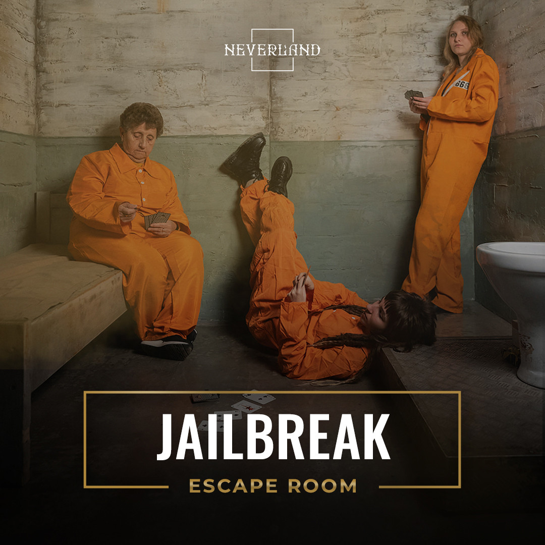 Neverland Bar • Escape Room • Pizzeria Facebook ad