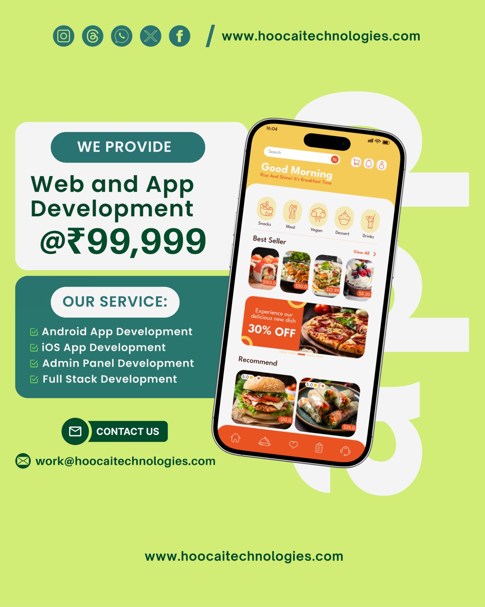 Hooc AI Technologies Facebook ad