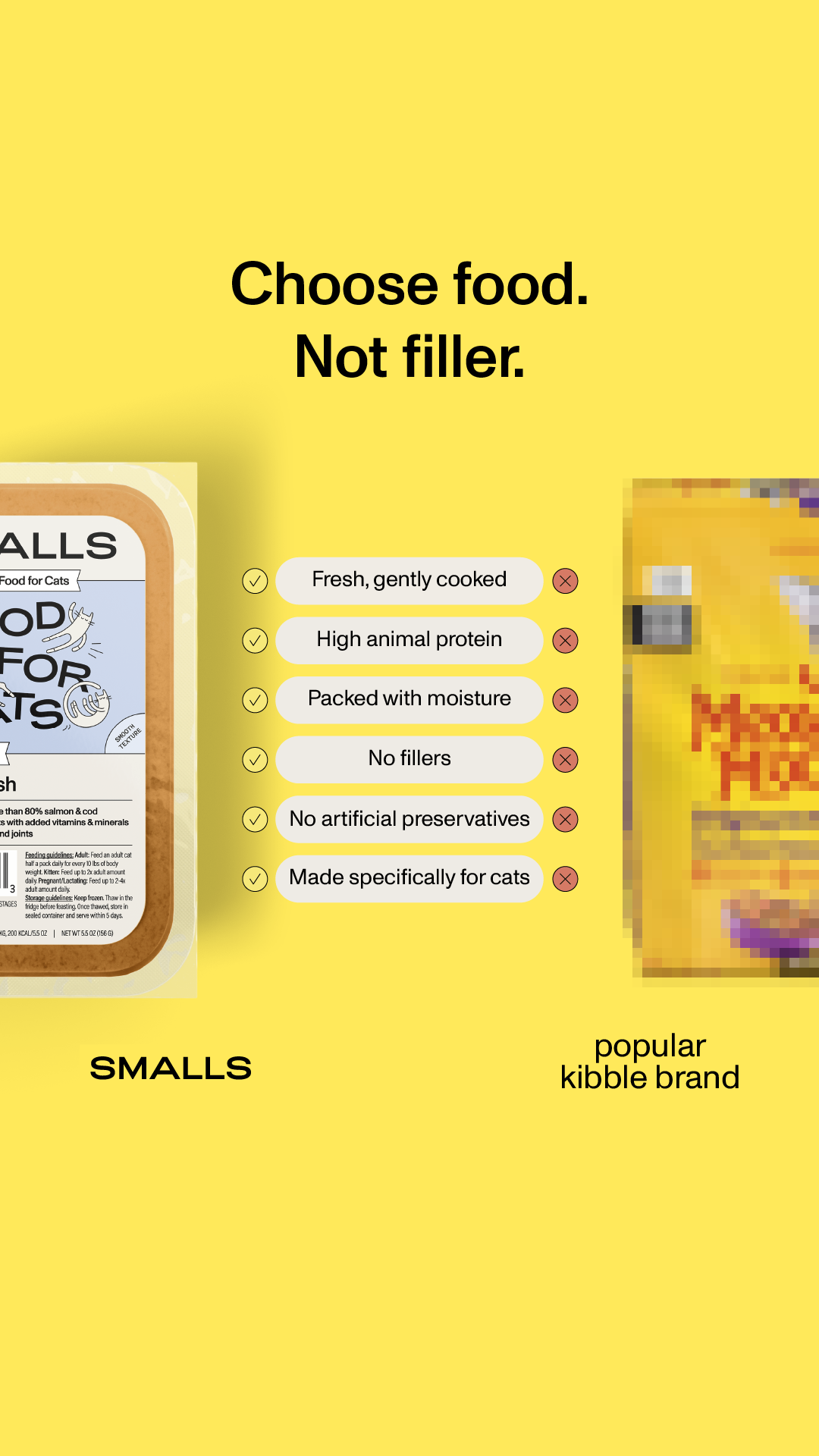 Smalls Facebook ad