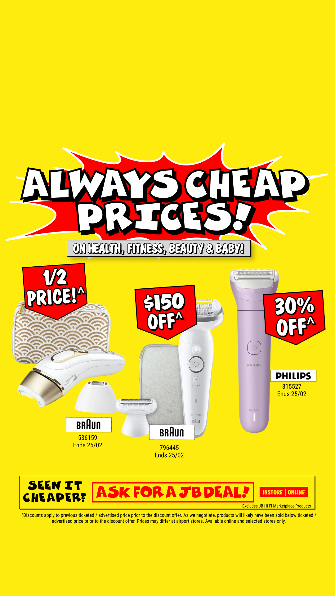 JB Hi-Fi Facebook ad