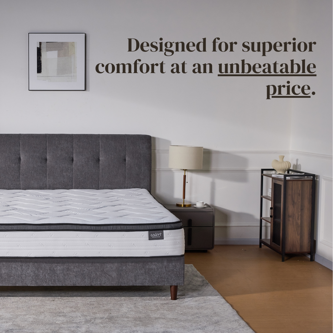 Calm Sleep Facebook ad: Superior comfort at an unbeatable price.