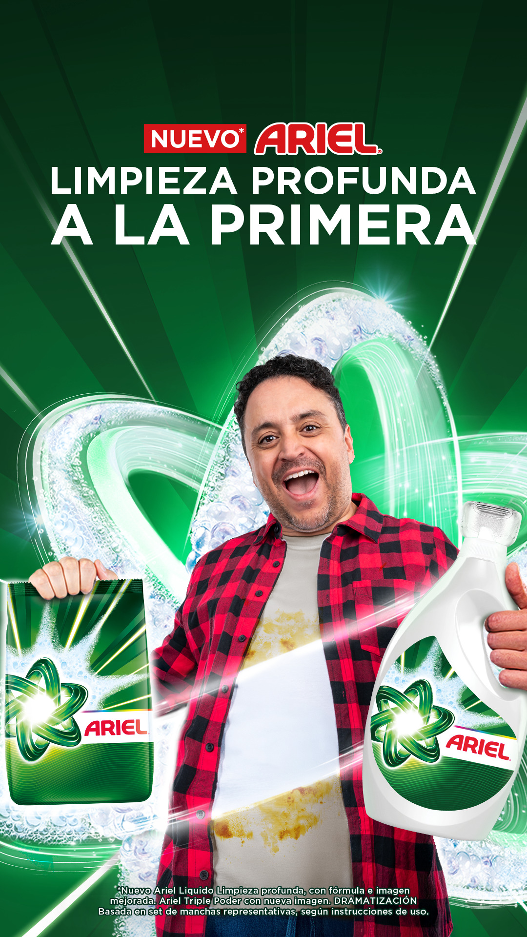 Ariel Concentrado Facebook ad