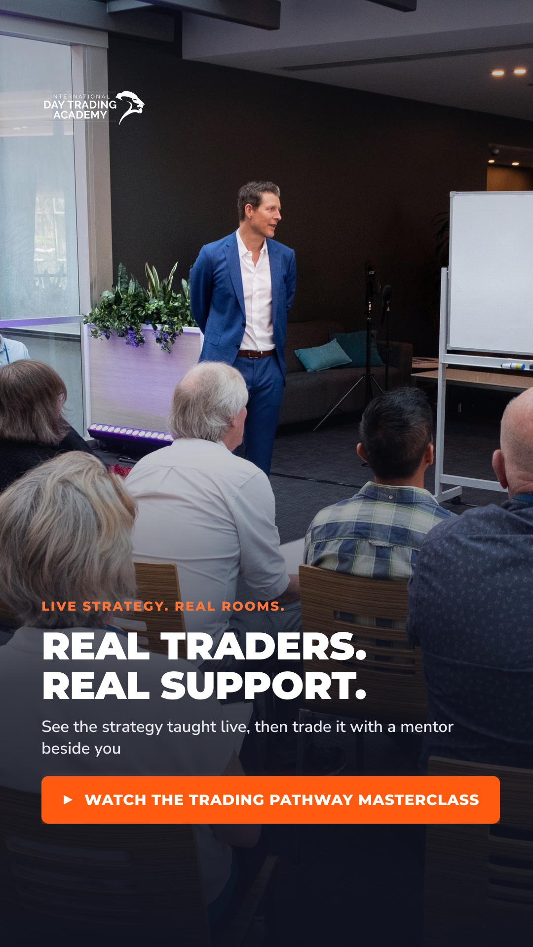 IDTA-International Day Trading Academy Facebook ad