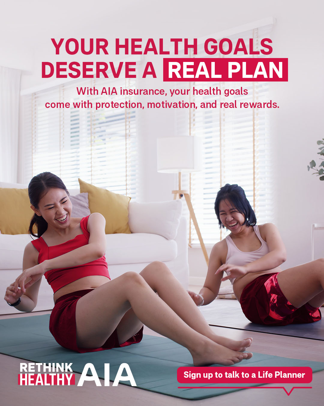 AIA Philippines Facebook ad