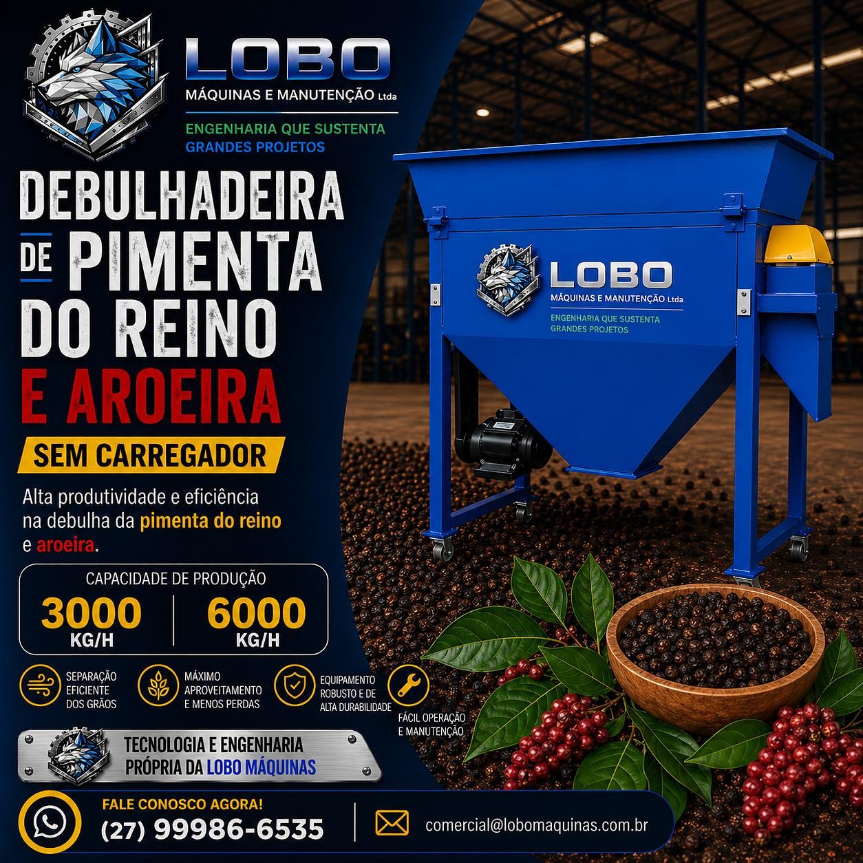 Lobo Máquinas e Manutenção LTDA Facebook ad