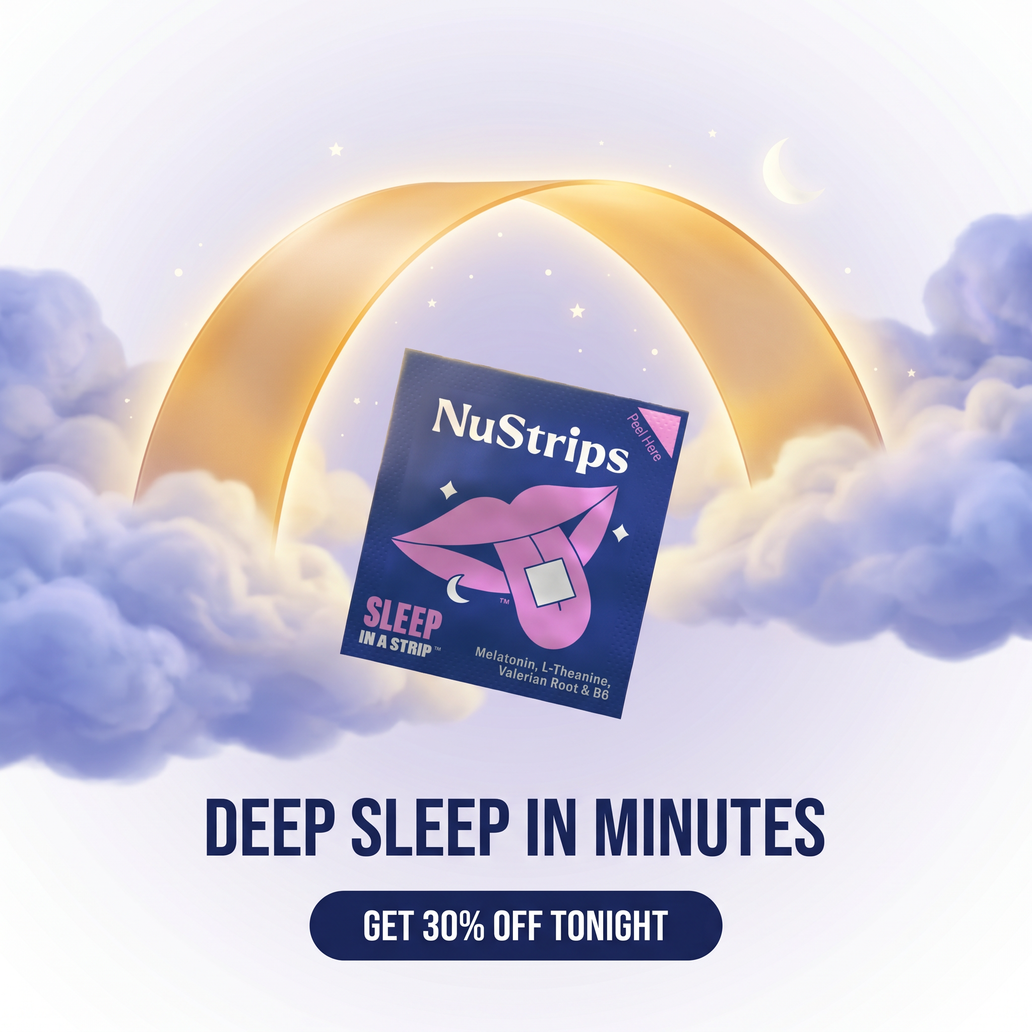NuStrips Facebook ad