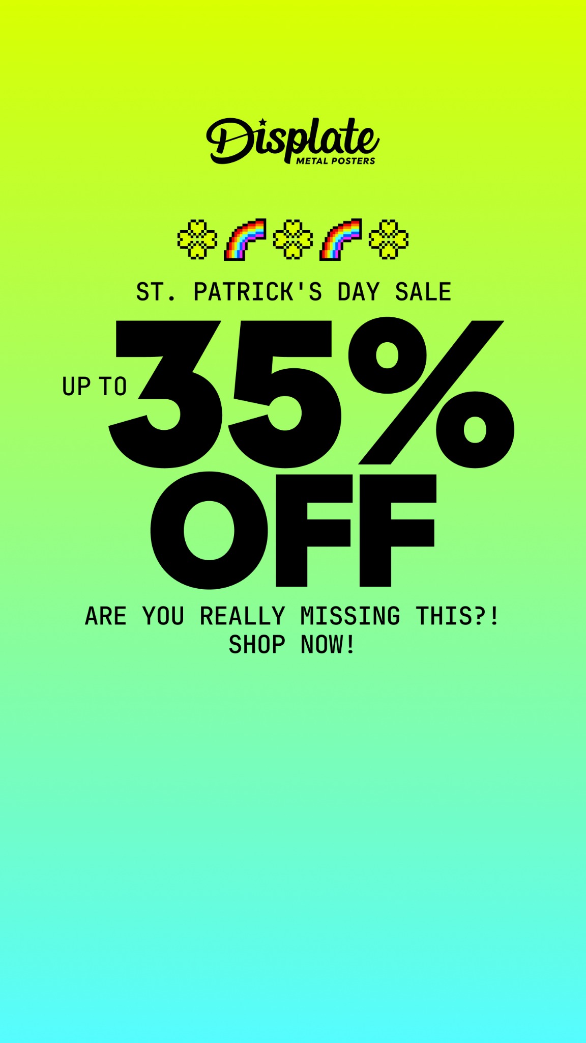 Displate Facebook ad