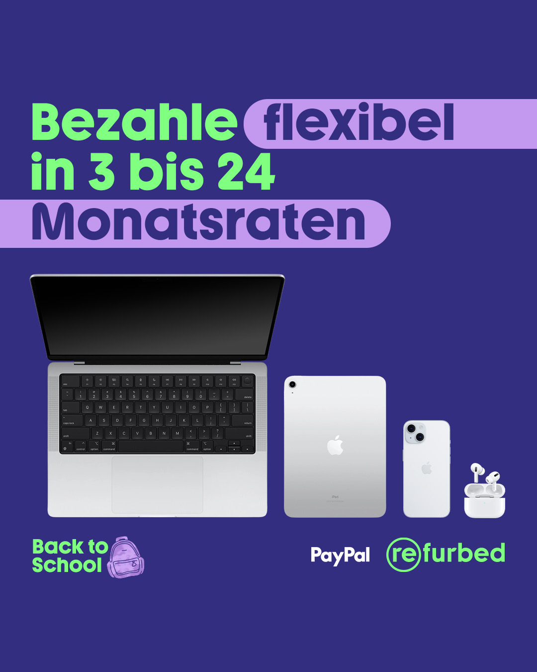 refurbed Facebook ad